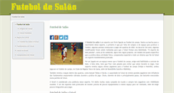 Desktop Screenshot of futebol-de-salao.info