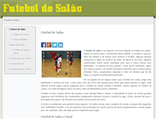 Tablet Screenshot of futebol-de-salao.info